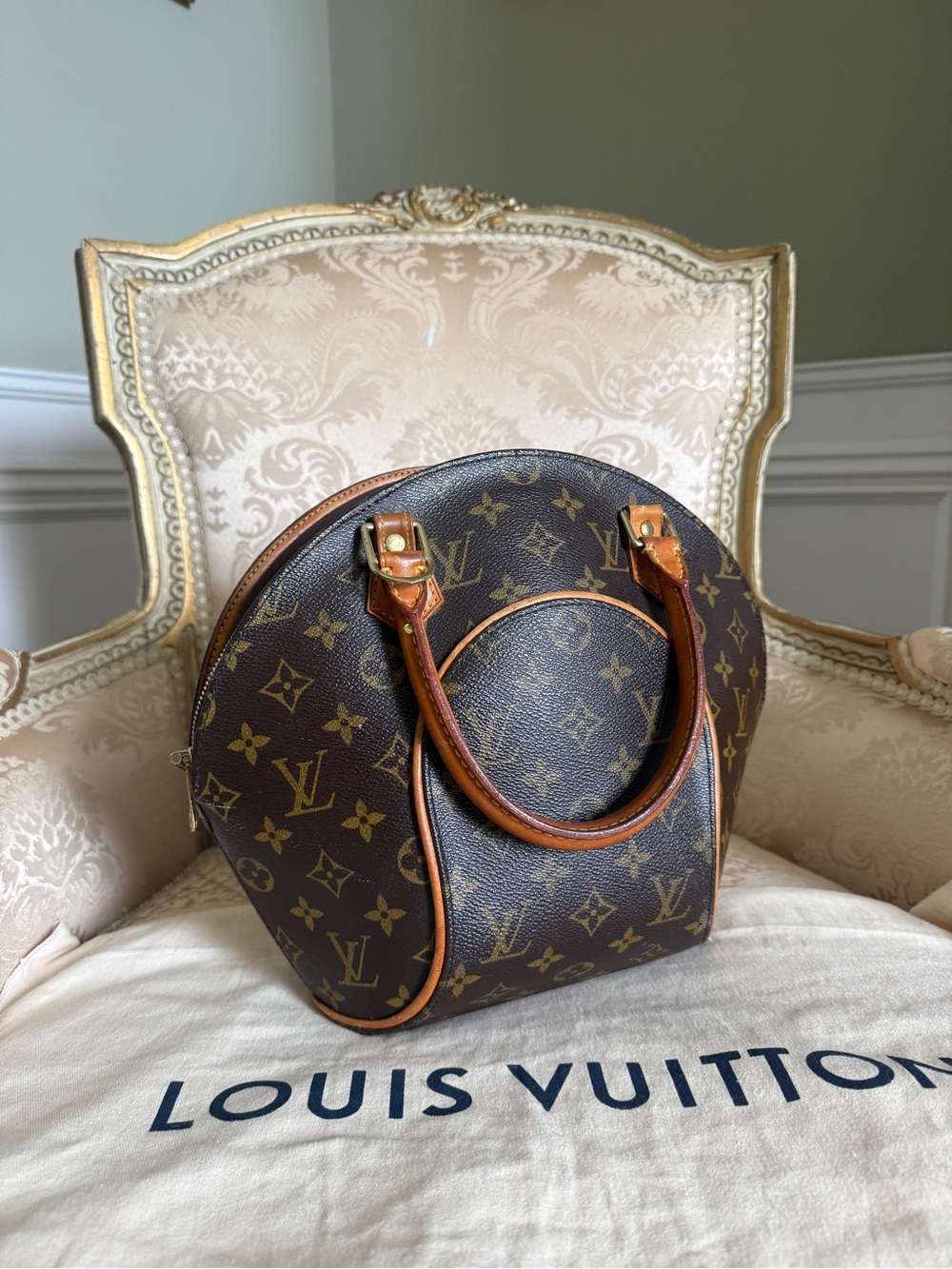 Louis Vuitton Brown Monogram Ellipse Bag - Picture 7 of 16